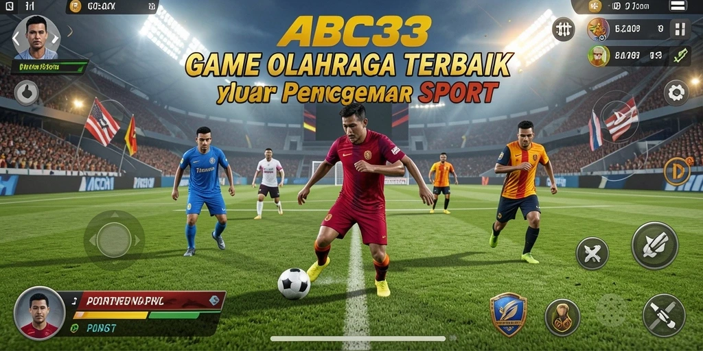 Tampilan gameplay seru dalam <strong>ABC33</strong> menunjukkan berbagai cabang olahraga.