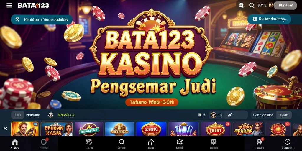 Tampilan gameplay yang mendebarkan di BATA123, sempurna untuk penggemar kasino.