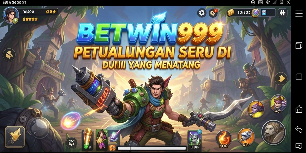Tampilan gameplay yang menantang dan menarik dalam BETWIN999.