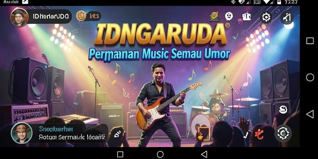 Gambar gameplay seru dari permainan IDNGARUDA yang menantang.