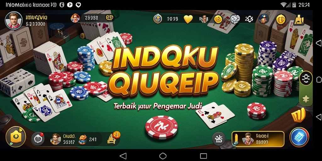 Tampilan gameplay QiuQiu yang menarik dan interaktif di INDOMAREVIP.