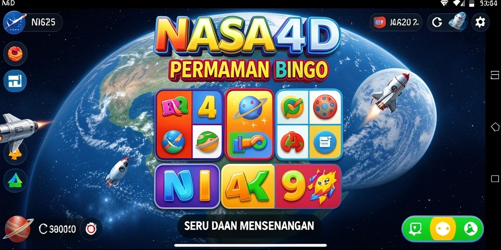 Screenshot utama dari gameplay Bingo yang seru dan interaktif.