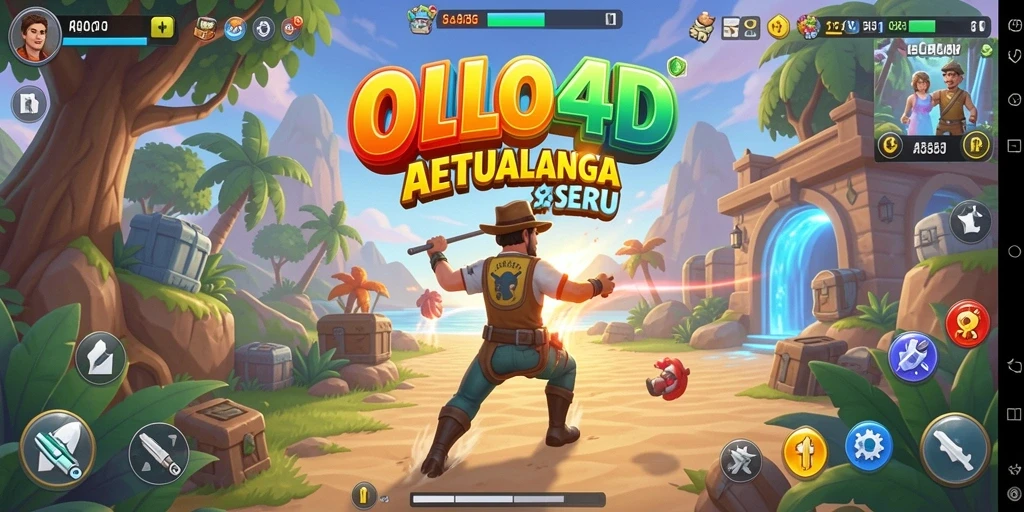 Gameplay seru OLLO4D dengan rintangan menantang.