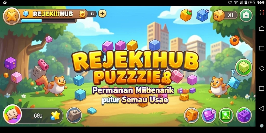Tampilan gameplay menarik dari REJEKIHUB yang penuh dengan puzzle.