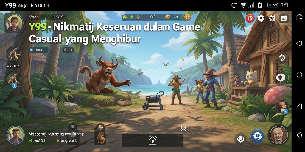Screenshot Y89 menunjukkan gameplay yang menyenangkan dan interaktif.